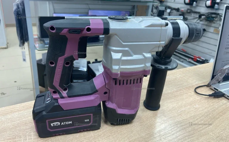 Аккумуляторный перфоратор КМ АТОМ CRH-182BL