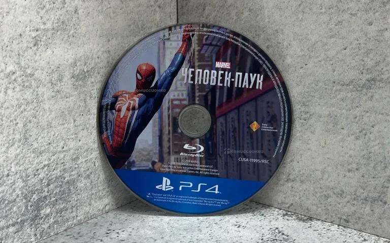Диск Ps4 человек паук