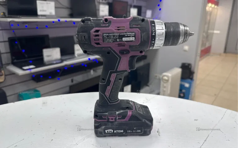 Дрель Шуруповерт KM Atom CD-181