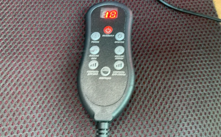 Накидка массажная с пультом управления