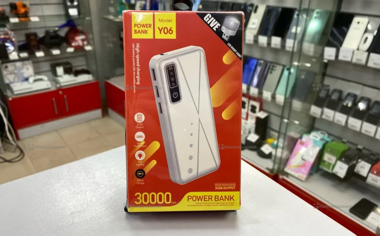 Power Bank  Y06 30000mAh