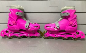 Купить Ролики детские розовые (33-36 размер) б/у , в Самара Цена:250рублей