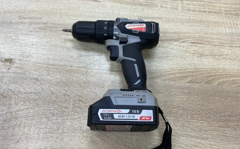 Аккумуляторная ударная дрель-шуруповерт Интерскол