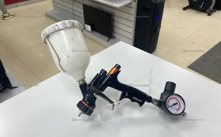 Краскопульт NTools P1-12 Bar с манометром