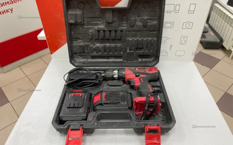 Аккумуляторная дрель шуруповерт Edon AD-18C