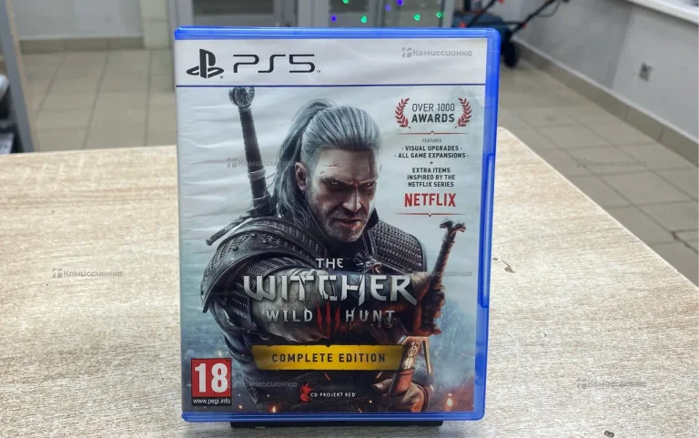 Диск PS5 The Witcher Wild Hunt