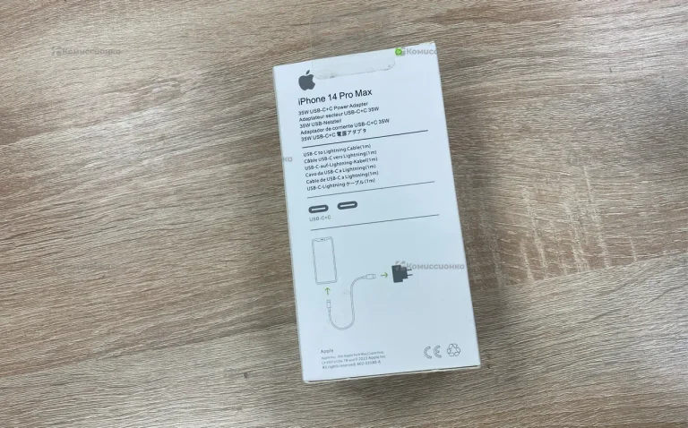 Зарядное устройство iPhone 35w USB-C+C Lightining