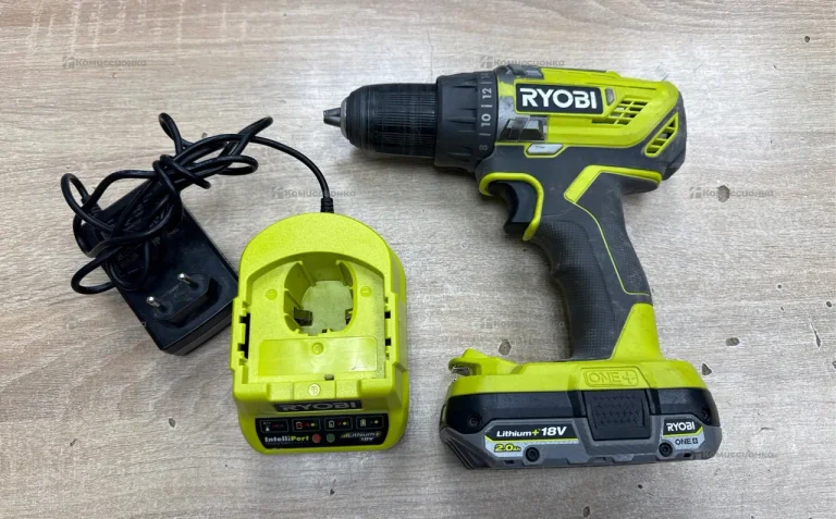 Дрель-шуруповерт Ryobi R18DD3-0