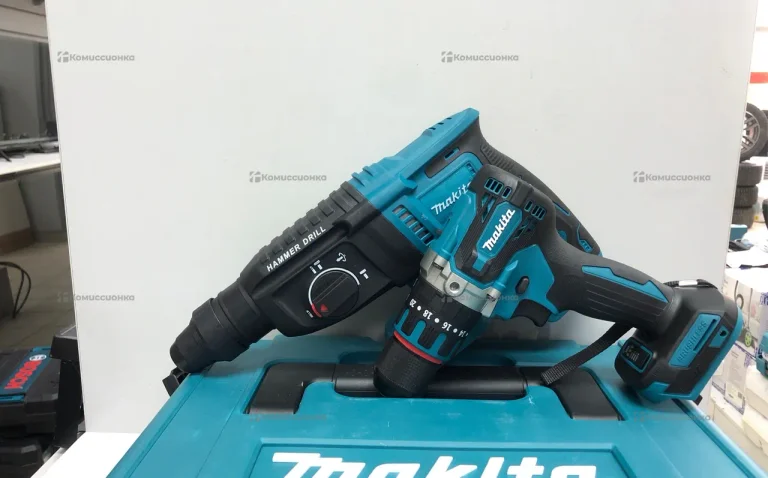 Набор 2 в 1 Makita Перфоратор+ Шуруповерт