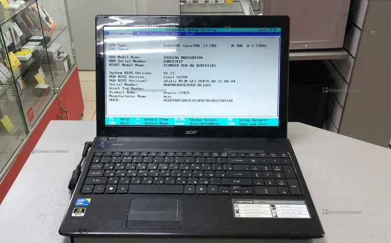 Ноутбук  Acer Aspire 574