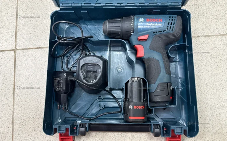 Аккумуляторная дрель-шуруповерт BOSCH GSR 120-LI L