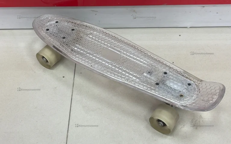 Скейт детский прозрачный