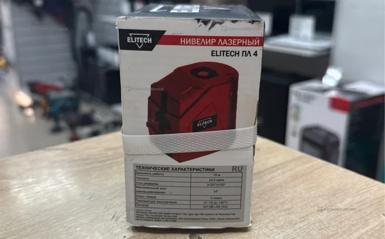Лазерный уровень Elitech ПЛ4