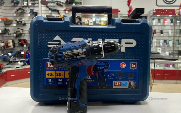 Дрель-шуруповнрт ЗУБР DL-121-22F