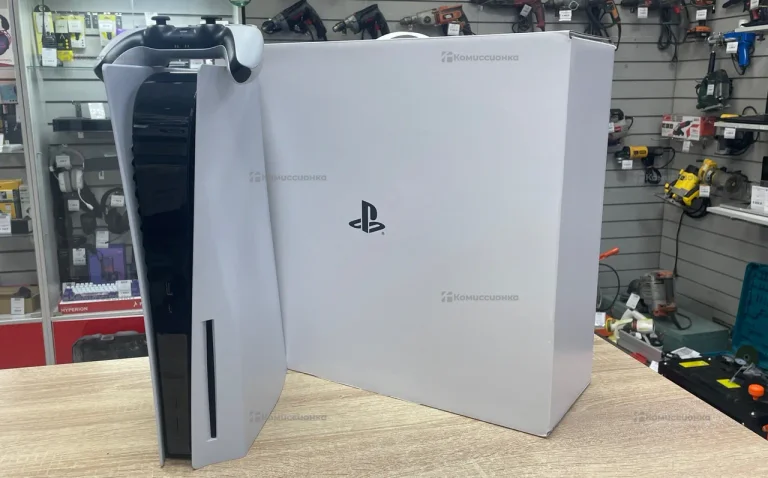 Приставка Sony PlayStation slim с дисководом