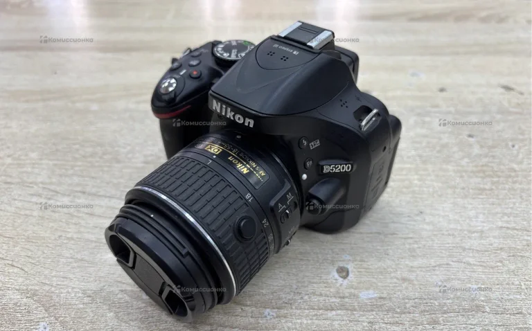 Фотоаппарат  Nikon D5200+18-55mm DX VR