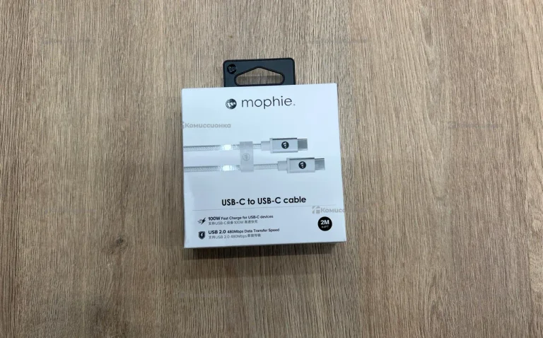Кабель Mophie Type-C to Type-C 100W 2m White
