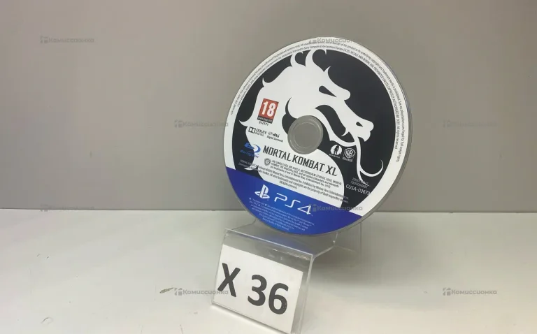 Диск на PS4 Mortal kombat xl