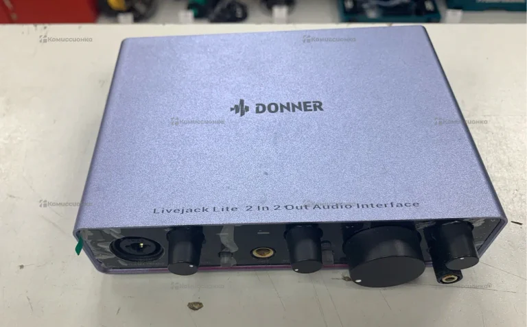 Звуковая карта donner livejack lite