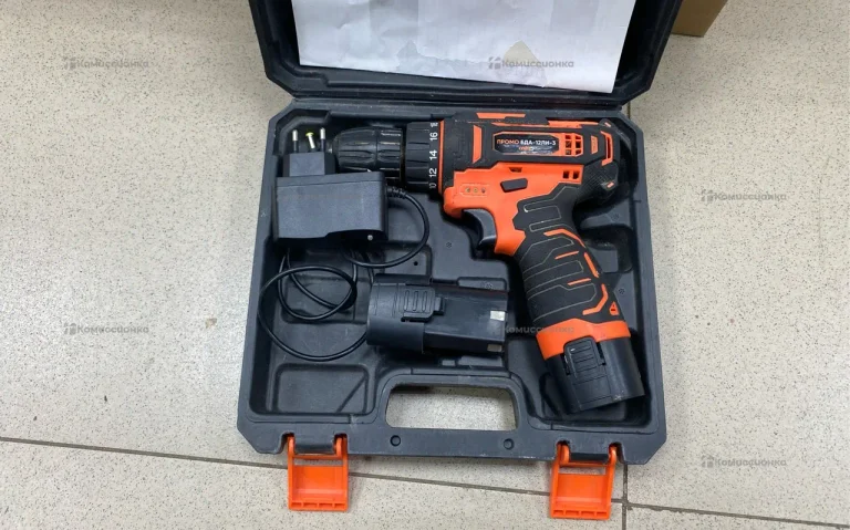 Аккумуляторный шуруповерт Спец ПРОМО БДА-12ЛИ-3