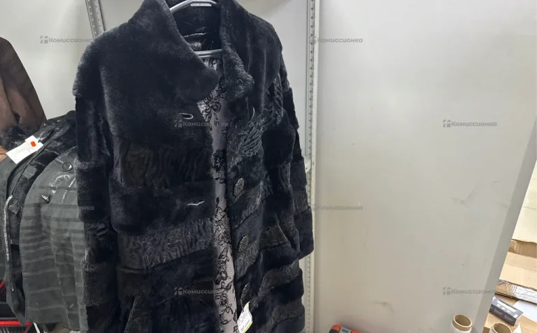 Шуба Мутон размер S