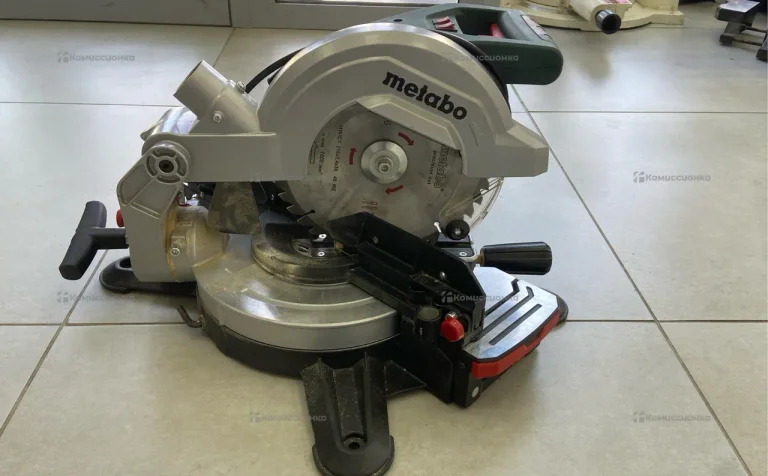 Торцовочная пила metabo KS 216 Lasercut