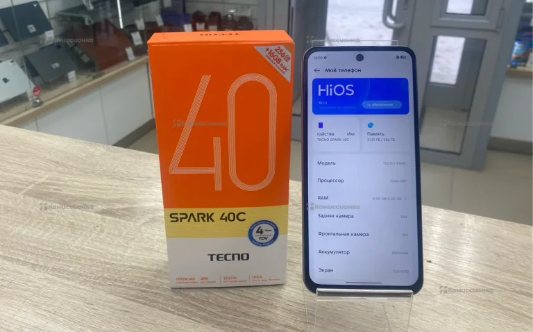 Tecno Spark 40C 4/128 ГБ
