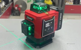 Купить Лазерный уровень Zenez 4D Laser б/у , в Самара Цена:3500рублей