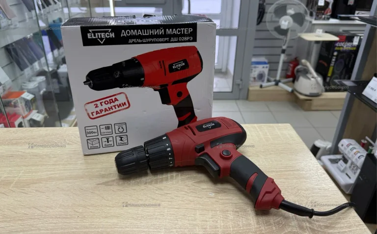 Дрель elitech
