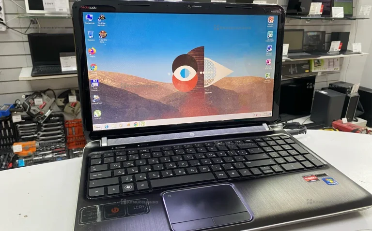 Ноутбук HP phenom 2/4gb/6650m/250gb