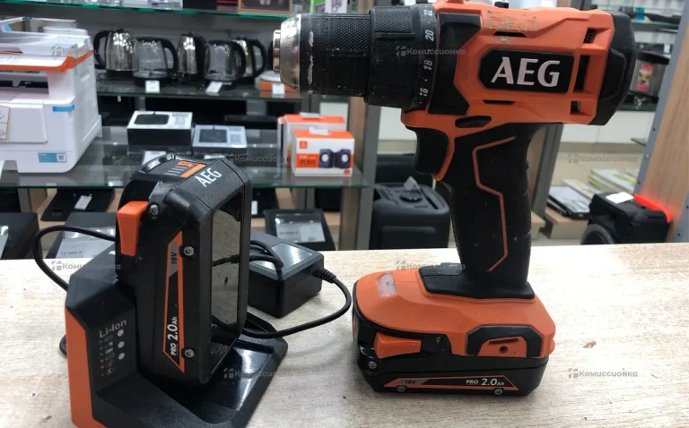 Аккумуляторный шуруповерт AEG BS18G4