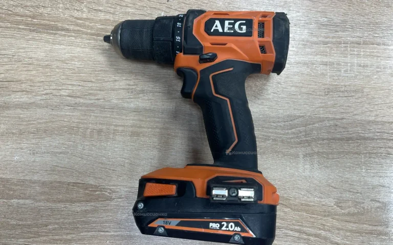 Аккумуляторная дрель-шуруповерт AEG BS18G4-202C