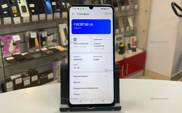 Realme Note 60X 4/128GB