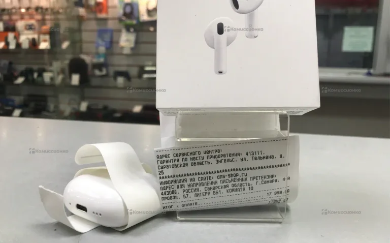 Наушники Apple airpods 4 (шумодав)