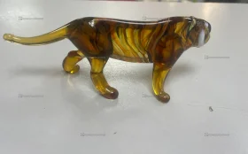 Купить Статуэтка тигр стеклянная б/у , в Москва и область Цена:300рублей