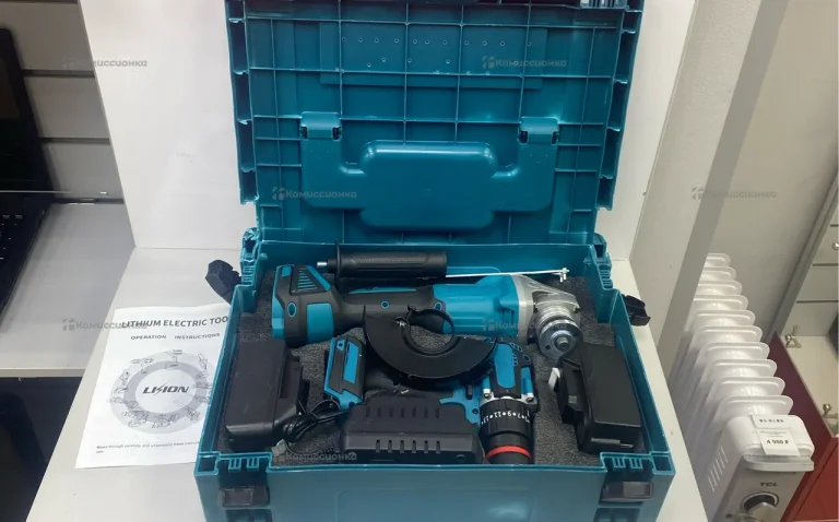 Набор 2в1 УШМ АКБ+Шуруповёрт Makita