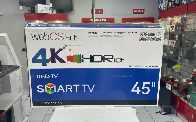 Телевизор smart tv Web os 45*
