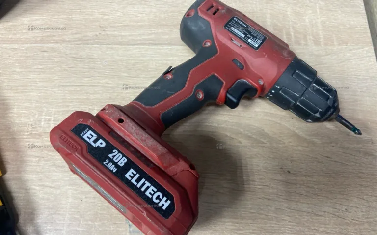 Дрель-шуруповерт ELITECH ДА 20-2СЛ