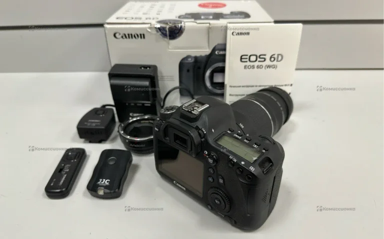 Фотоаппарат  Canon EOS 6D + Canon 75-300