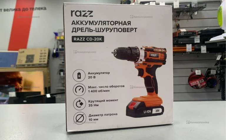 Шуруповерт Razz CD-20K