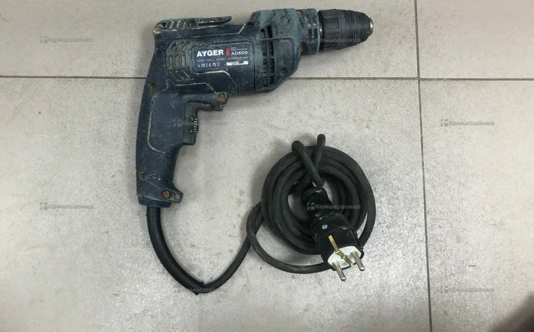 AYGER Дрель сетевая Ayger AD600