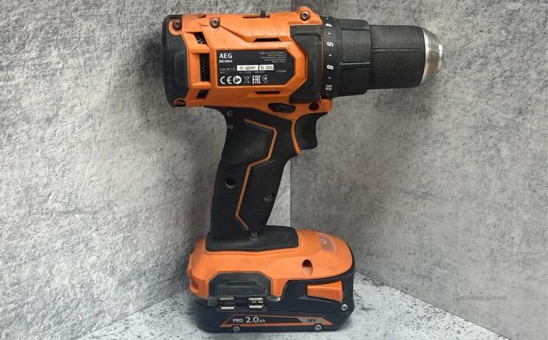 Дрель Шуруповерт AEG BS18G4-202C