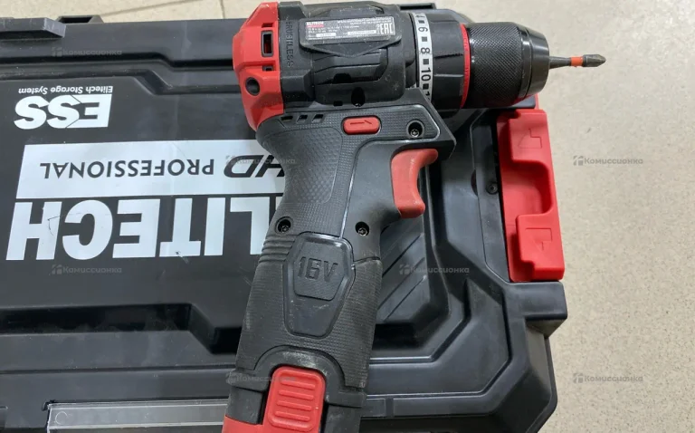 Дрель шуруповерт аккумуляторная ELITECH CD 16l2