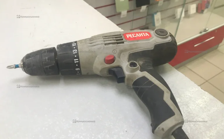 Сетевая дрель-шуруповерт Ресанта СШ-550-1