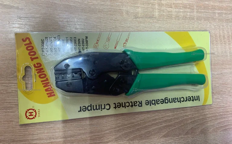 Interchangeable ratchet crimper ht 236n
