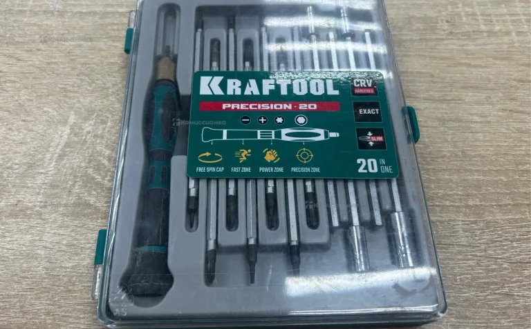 Отвёртка с насадками Kraftool Precision 20