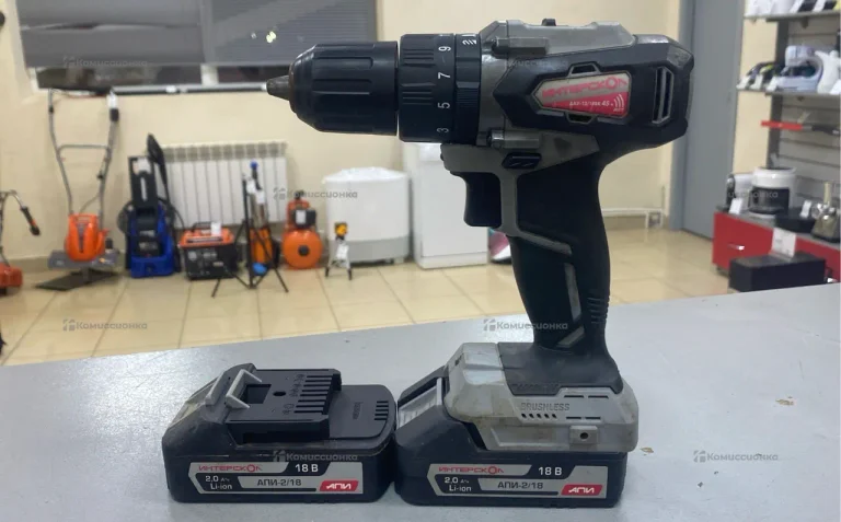 Аккумуляторный Шуруповерт Интерскол ДАУ- 13 18/вк