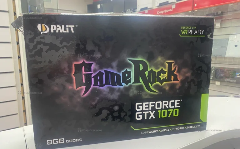 Игровая видеокарта GeForce GTX 1070