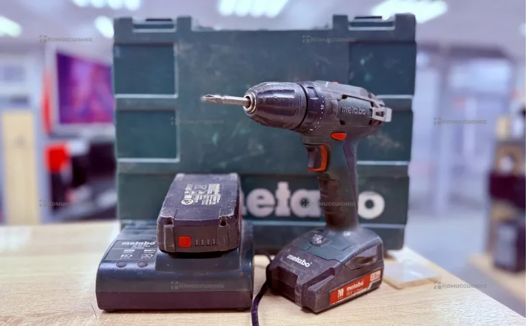 дрель-шуруповёрт metabo bs 18