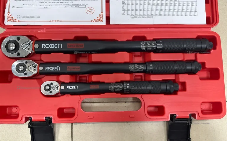 Динамометрический ключ RexBeti REX182 3шт.